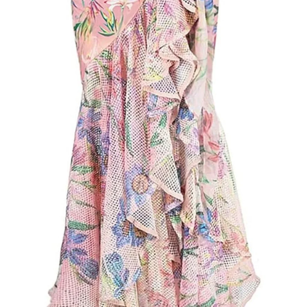 Floral Pink One-Piece Swimsuit